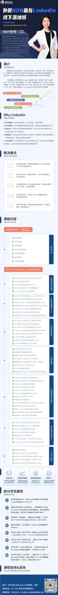 LinkedIn外贸B2B实战课程